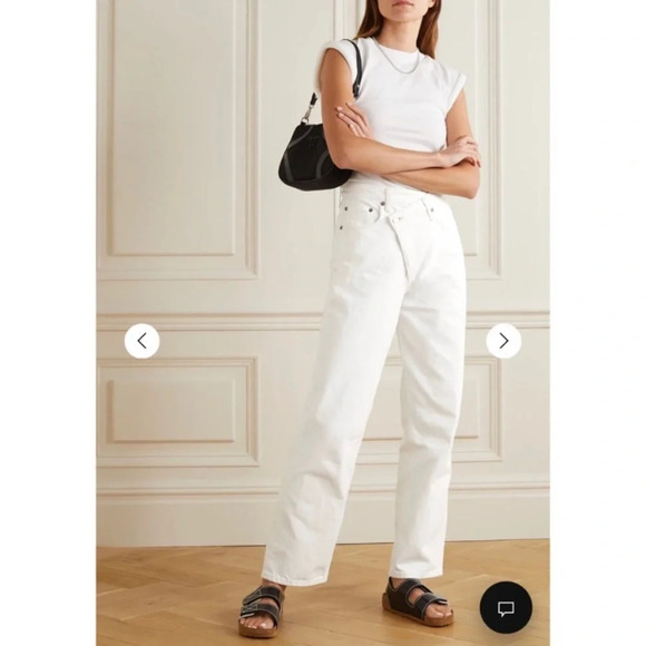 AGOLDE Criss Cross Wide Leg Jeans - Picture 6 of 14